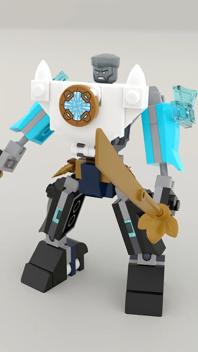 LEGO 71827 Zane's Battle Suit Mech Speed Build #ninjago #lego #legomech