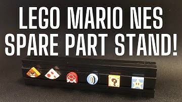 How To Build A LEGO Display Stand For Your N.E.S