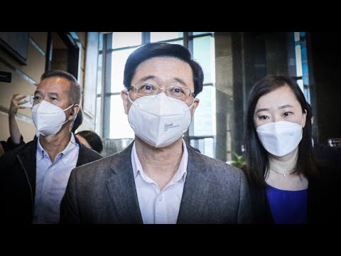 20220408 【4K 超高清】李家超回應獲國務院免職 明日交代下一步工作