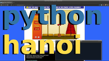 [TAS] Tower of Hanoi 0:11, solved in Python (★☆☆)