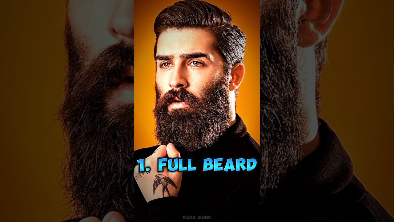Top 10 Beard Styles 👀 | DARK MONK 