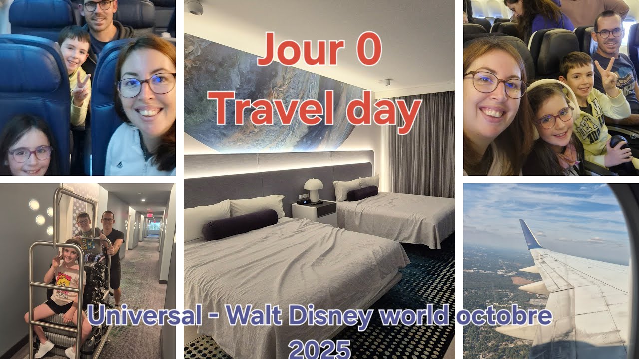#0 - Notre voyage en famille vers Orlando ✈️ Arrivée à l'hôtel Terra Luna - Universal