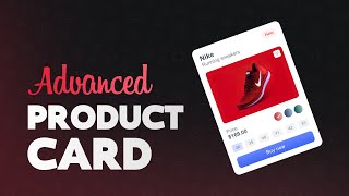 Ecommerce Product Card using HTML & CSS