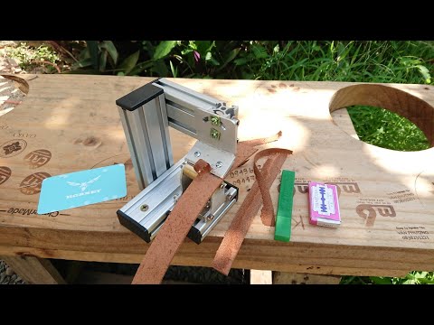 Video Máy lạng mép da, tool lạng mép da - youtube