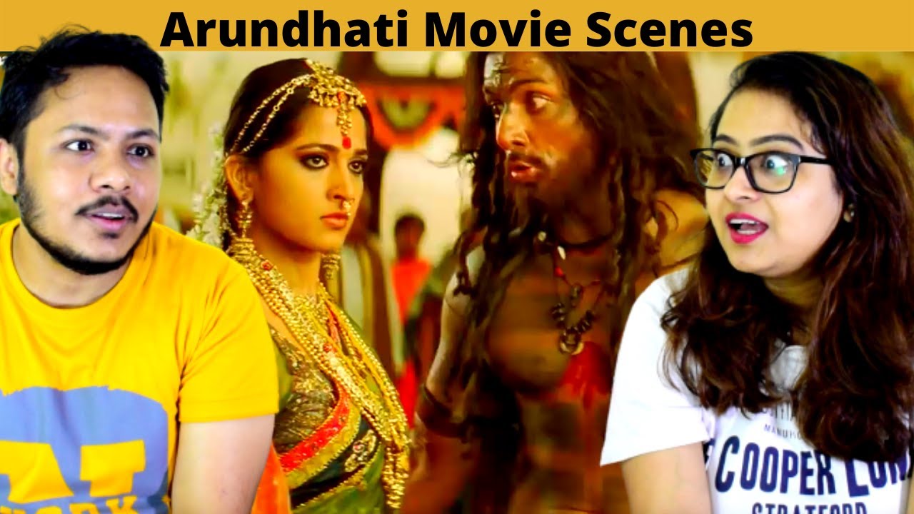 Реакция на сцены из фильма «Арундати» | Анушка | Сону Суд | Шинде | Часть 5