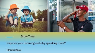 English - How to stay focused on listening to Stories - Story with questions