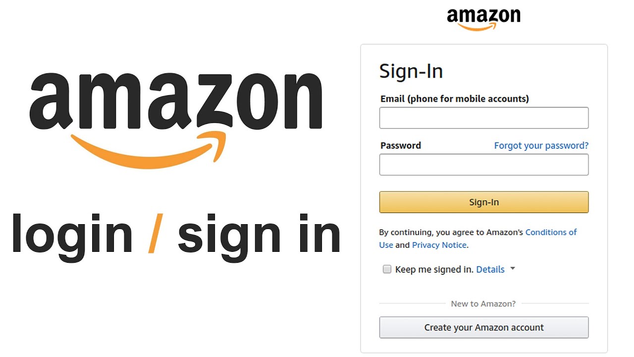 Amazon Login | www.amazon.com Login Help 2021 | Amazon Sign In - YouTube