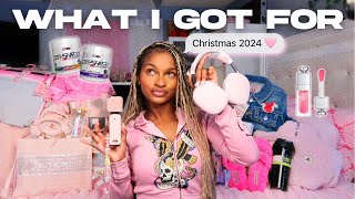 WHAT I GOT FOR CHRISTMAS 2024 ♡ true religion, juicy couture, apple, oxyshred & etc