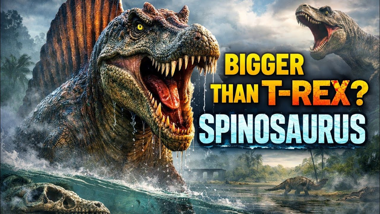 The Untold Mystery of Spinosaurus That Shocked Scientists