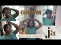 GRWM | Quick Makeup Routine | Busy + Working Mom