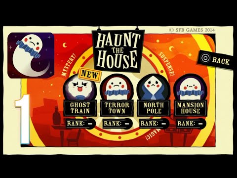 haunt the House - прохождение - 1часть - Карта Поезд пугаем всех!!