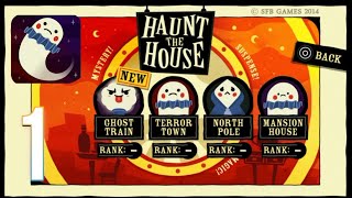 haunt the House - прохождение - 1часть - Карта Поезд пугаем всех!!