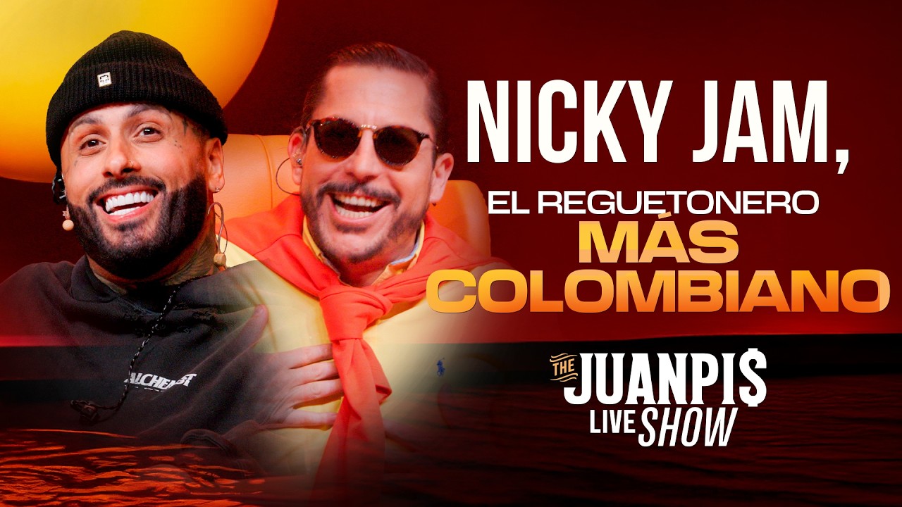 Nicky Jam es de Puerto Rico pero se queda en Medellín - The Juanpis Live Show