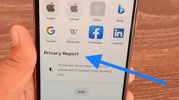 How to Remove Privacy Report From Safari Homepage iPhone.