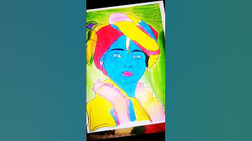 Krishna drawing #art #shortvideo #shortsfeed #shorts #shortsfeed #subscribe