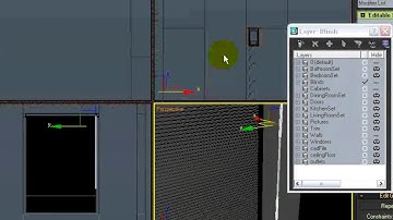 3ds Max Tutorial Bedroom Blinds,