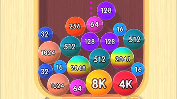 2048 Balls 3D - All Levels Gameplay Android, iOS