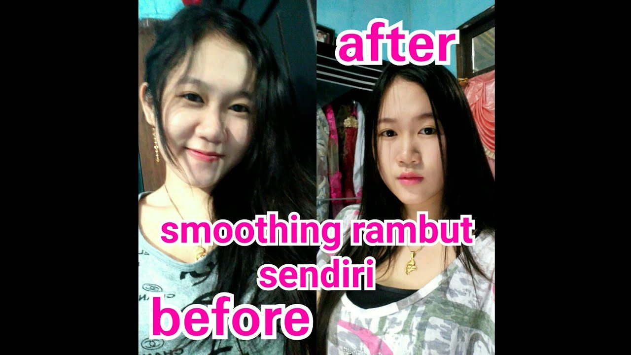 Eksperimen - Smoothing Rambut Sendiri - Cara Smoothing Pake Matrix - Tutorial Smoothing - Youtube