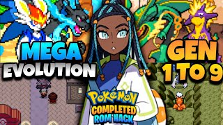 Pokemon GBA Rom Hack 2023 With Mega Evolution, Z-Moves, Gen 1-9