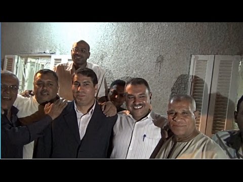 فرحة ترقب بمنزل علي بدر  نائب مركز إهناسيا قبل إع