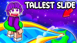 Surviving the TALLEST SLIDES in Roblox! screenshot 4