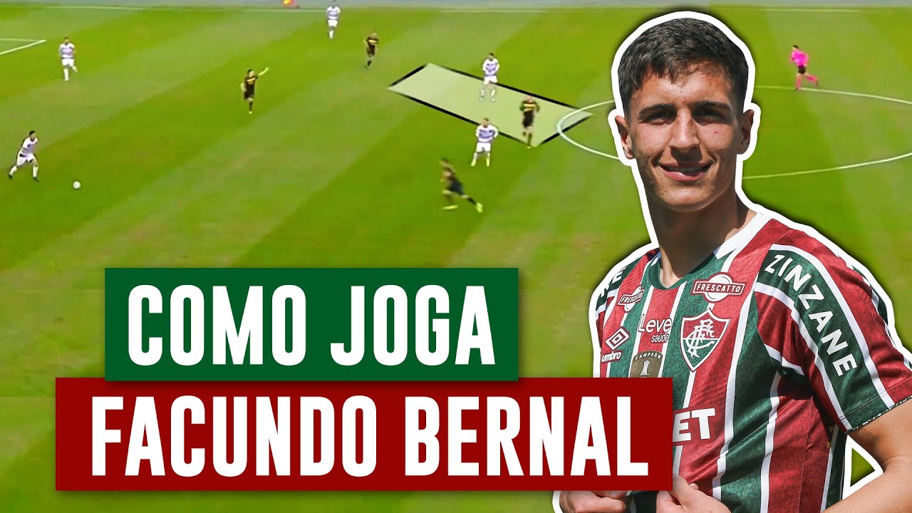 COMO JOGA FACUNDO BERNAL | O ESTILO DO NOVO MEIO-CAMPISTA DO FLUMINENSE