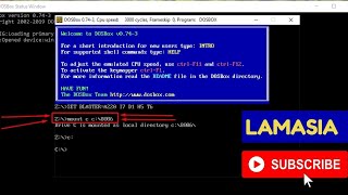 how to automatically mount C drive in DosBox | Bangla Tutorial 2020