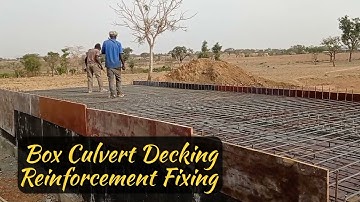 Box Culvert Decking Reinforcement Fixing