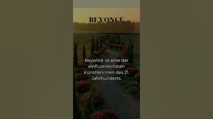 20 Sekunden Wissen: Beyoncé Fakt, den du nicht kanntest!