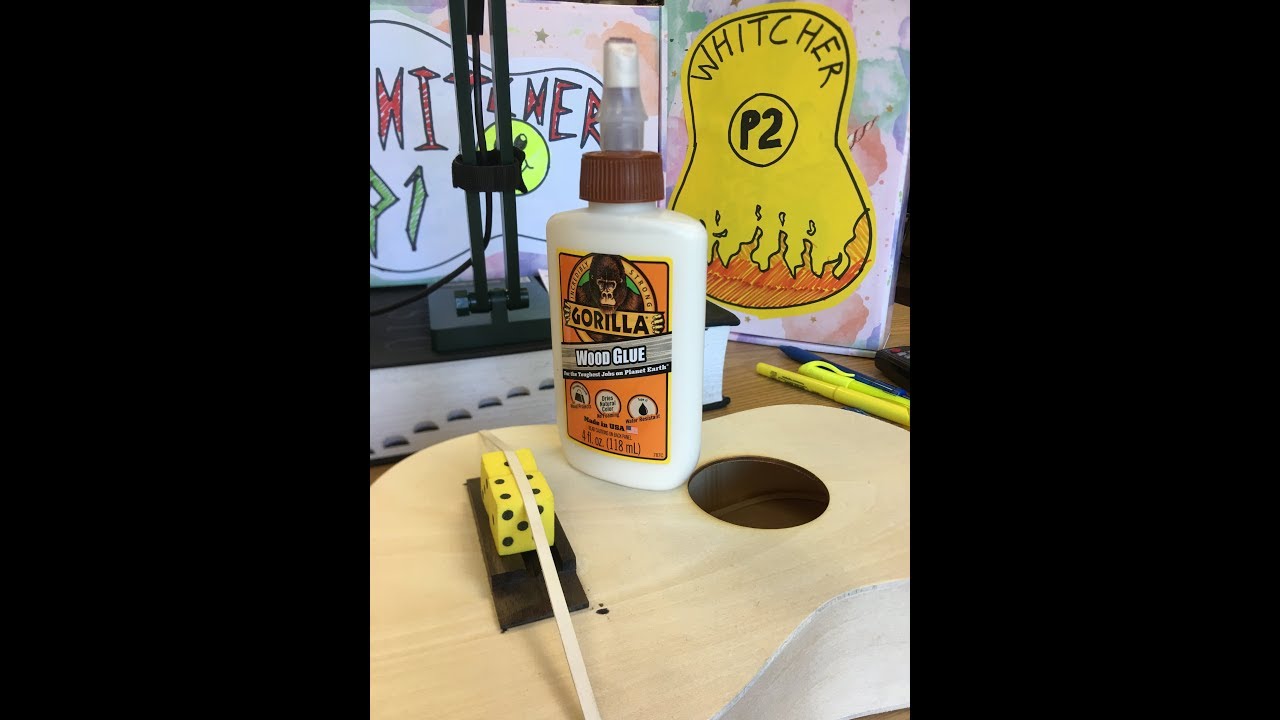 Uke Bridge (2 of 2) Glue the Bridge YouTube