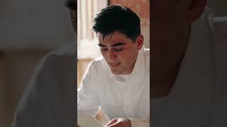 Groom gets emotional reading a letter from his bride on the wedding day. https://johnbunnfilms.com/
