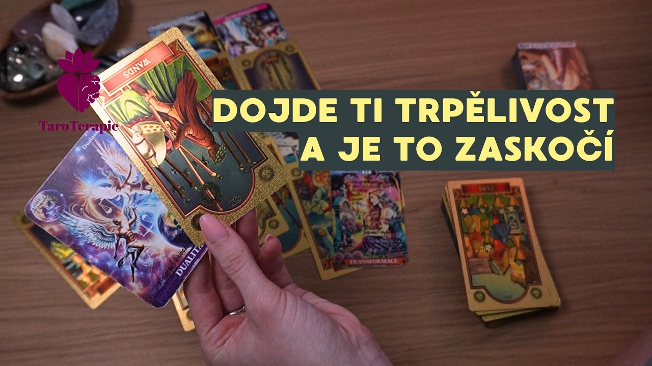 Dojde ti trpělivost a je to zaskočí #taroterapie #tarot  #vykladkaret #barbraspirit