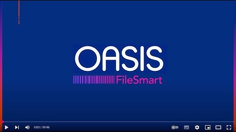 Demo OASIS FileSmart - Digital Document Management