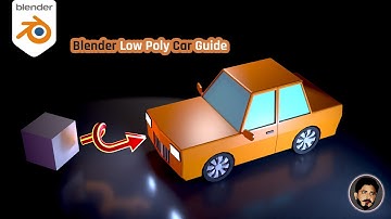 Blender Tutorial: Low Poly Car Design Step-by-Step Guide