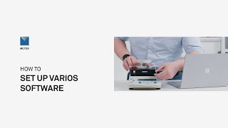 Setting up VARIOS software to make measurements