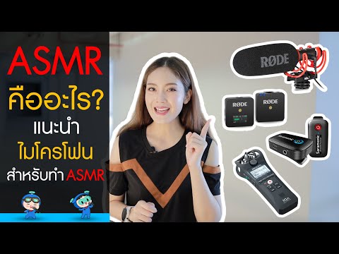 ASMR คืออะไร? แนะนำไมโครโฟน สำหรับการทำ ASMR ~