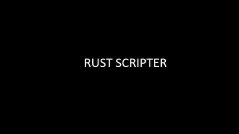 Caught Rust Scripter trying out for clan