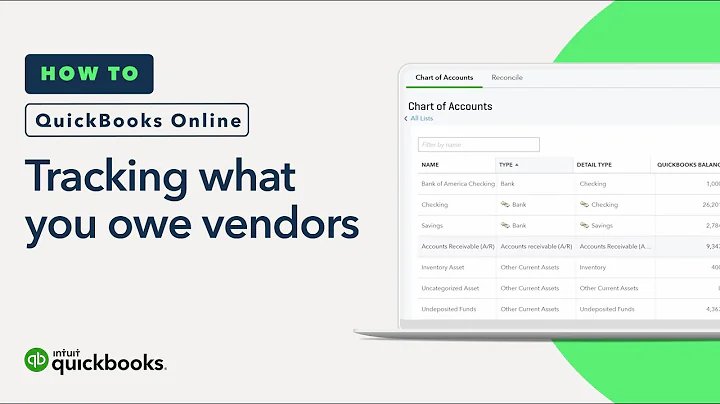 How to track what you owe vendors: accounts payable & balances | QuickBooks Online tutorial