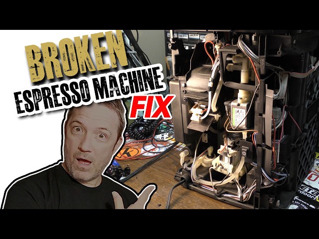 TEARDOWN & REPAIR: Delonghi Magnifica Espresso Machine - YouTube