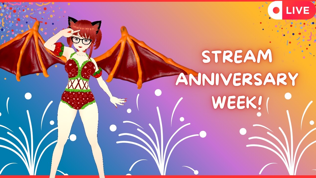 [EN]Vtuber| 🍫🍓 ART STREAM🍓🍫STREAM ANNIVERSARY | *~ | !commands !merch !socials