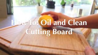 Have a cutting board in your kitchen? Here are ways to clean and care for you cutting board ❤ What you