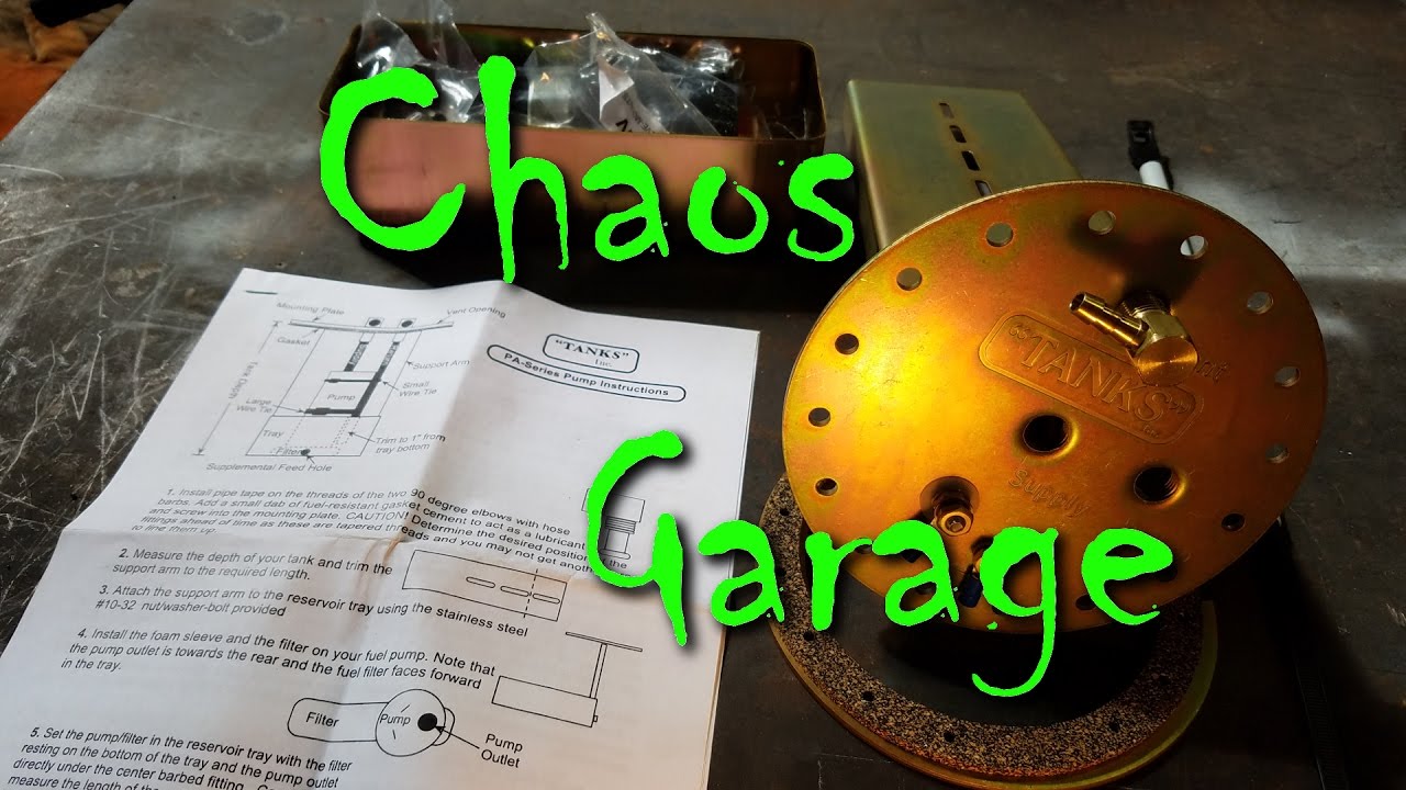 Tanks Inc PA4 InTank Fuel Pump Unboxing YouTube