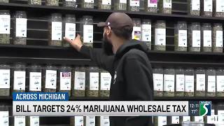 Bill seeks to scrap Michigan’s wholesale cannabis tax