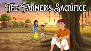 The Poor Farmer's Sacrifice । English Story । Stories in english । Moral stories । New stories