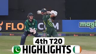 Pakistan vs Ireland 4th T20 Highlights | 2024 | Pak vs Ireland 4th T20 2024
