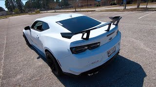 CORSA EXTREME PLUS CAT BACK EXHAUST | LOUD *** | POV DRIVING | CHEVROLET CAMARO ZL1 1LE