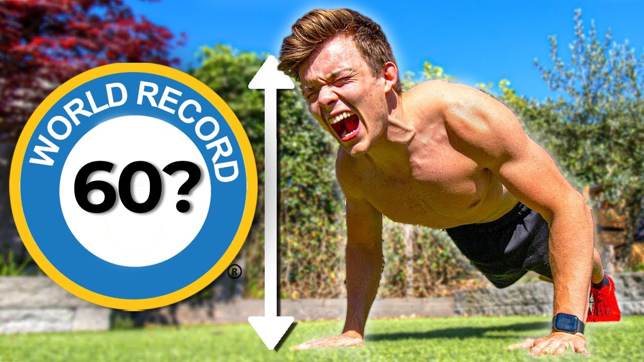 Why Its Almost Impossible to Do 60 Push ups in 30 Seconds  WORLD RECORD