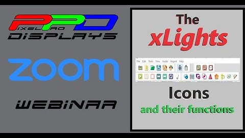 xLights Webinar:  The xLights Icons