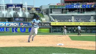 2013/09/08 Hosmer's three-run tater