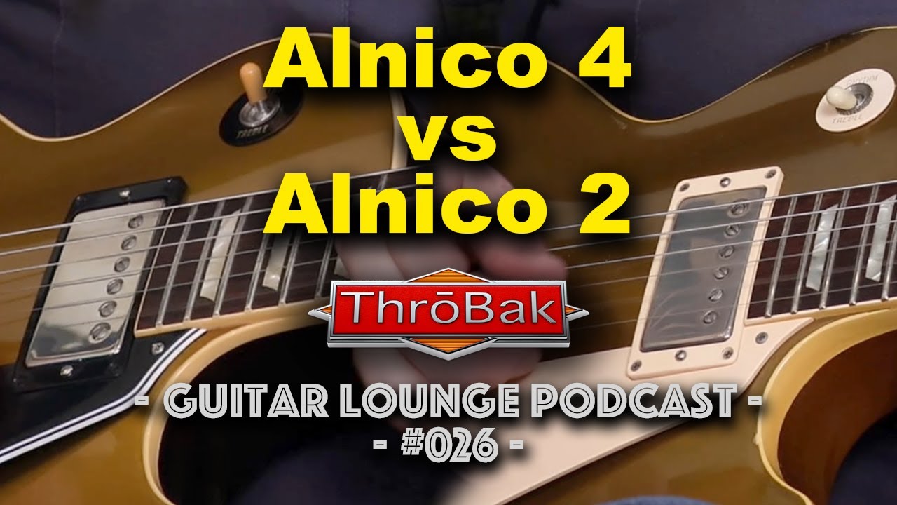 ThroBak P.A.F. Repro Showdown: Alnico 4 vs Alnico 2 Tone Battle!